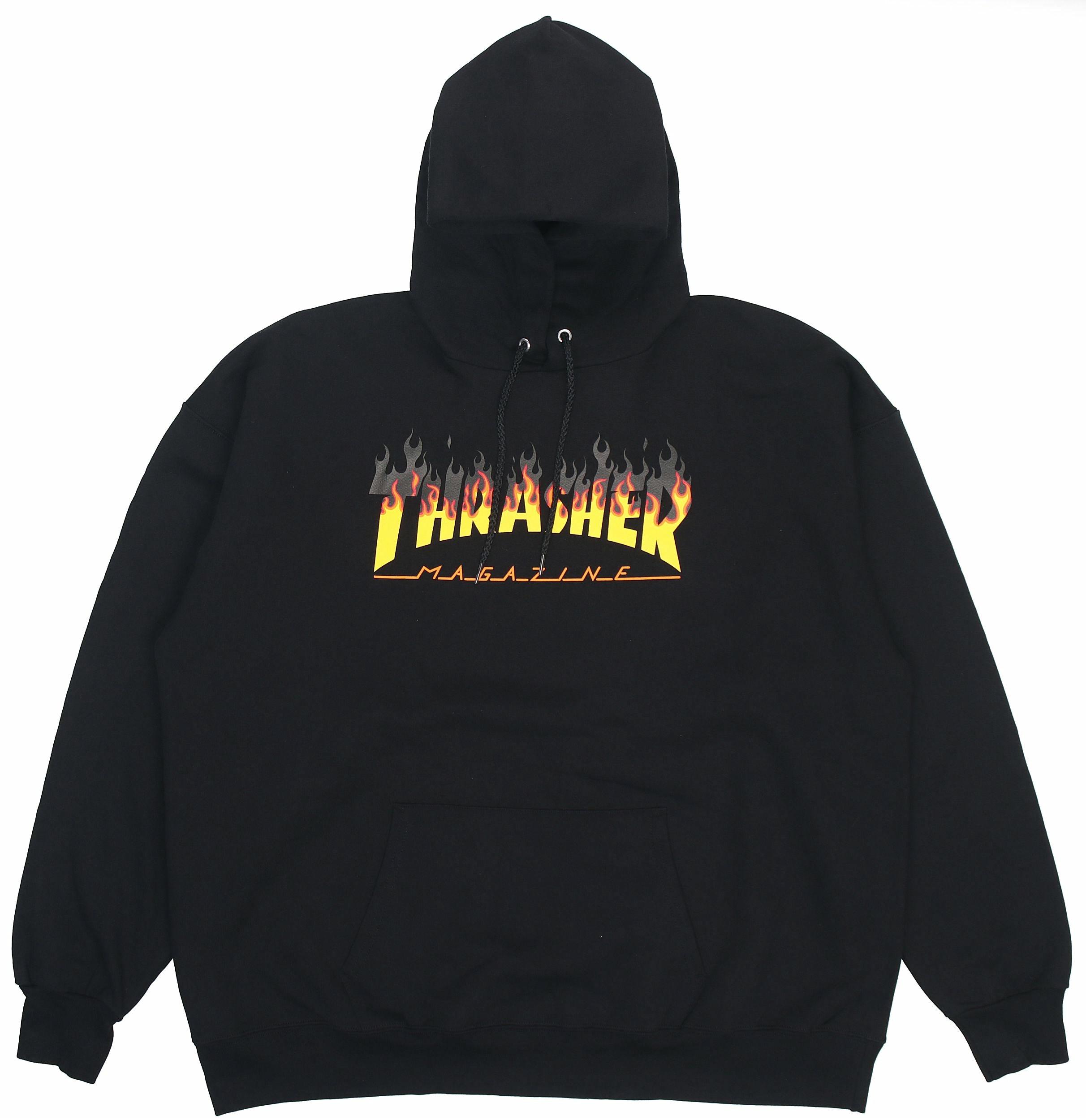 Худи Thrasher (черное)
