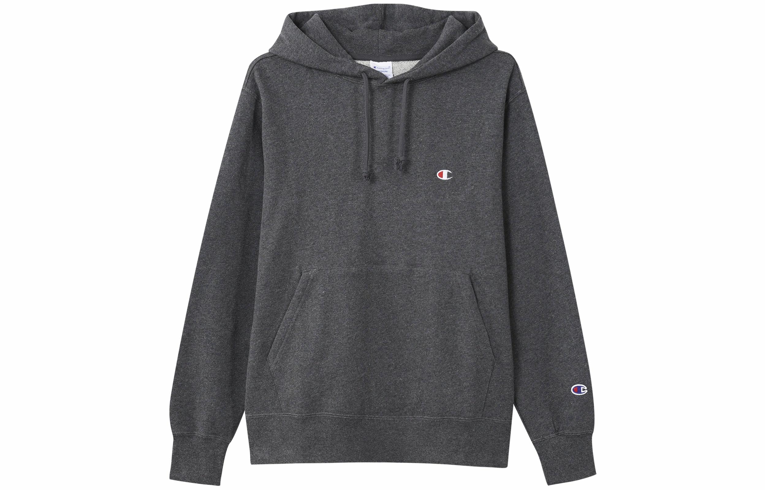 Худи Champion Mini Logo Hoodie (темно-серая) — фото 1