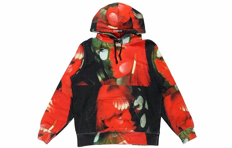 Худи Supreme FW19 Week 4 Nico Hooded Sweatshirt (красное)