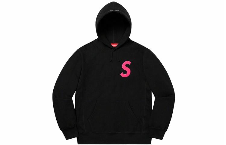 Худи Supreme FW19 Week 2 S Logo Hooded Sweatshirt (черное)