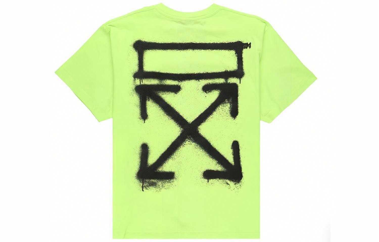 Мужская футболка OFF-WHITE OFF-WHITE SS20 T (салатовая)