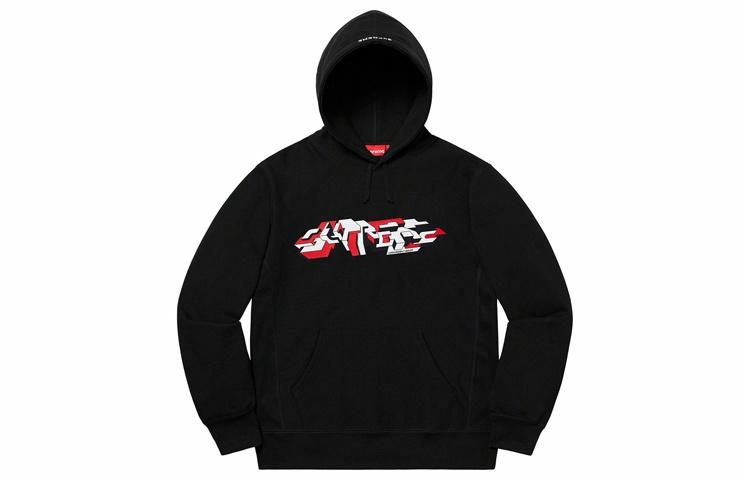 Худи Supreme FW19 Week 7 Delta Logo (черное)