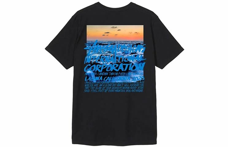 Футболка Stussy Clear Day (черная)