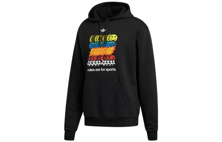 Мужской худи adidas originals Sprtshd (черный) — фото 1