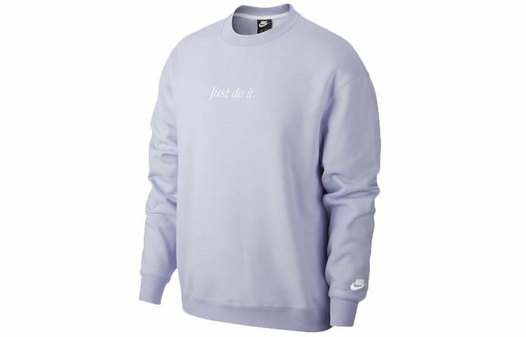 Мужское худи Nike Sportswear JDI Fleece Crew (светло-фиолетовое) — фото 1