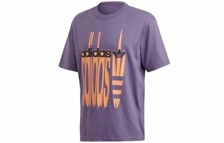 Мужская футболка Adidas Originals SS20 R.V.Y (фиолетовая) — фото 1