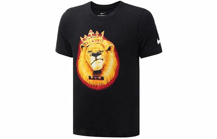 Мужская футболка Nike LBJ Dry Tee T (черная) — фото 1