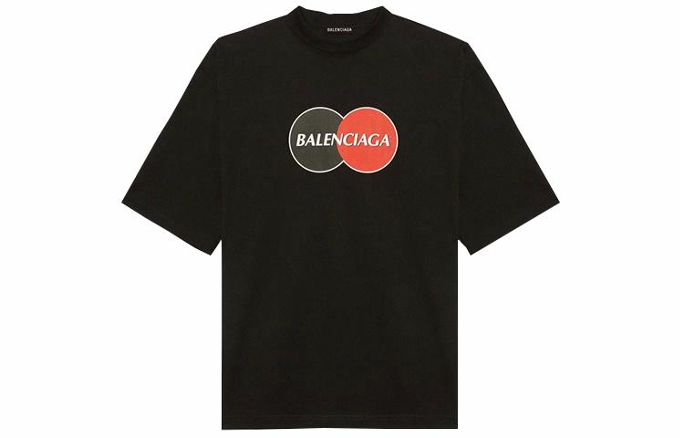 Мужская футболка Balenciaga Balenciaga T (черная)
