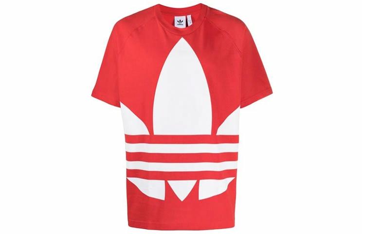 Мужская футболка adidas originals Bg Trefoil Tee (красный) — фото 1