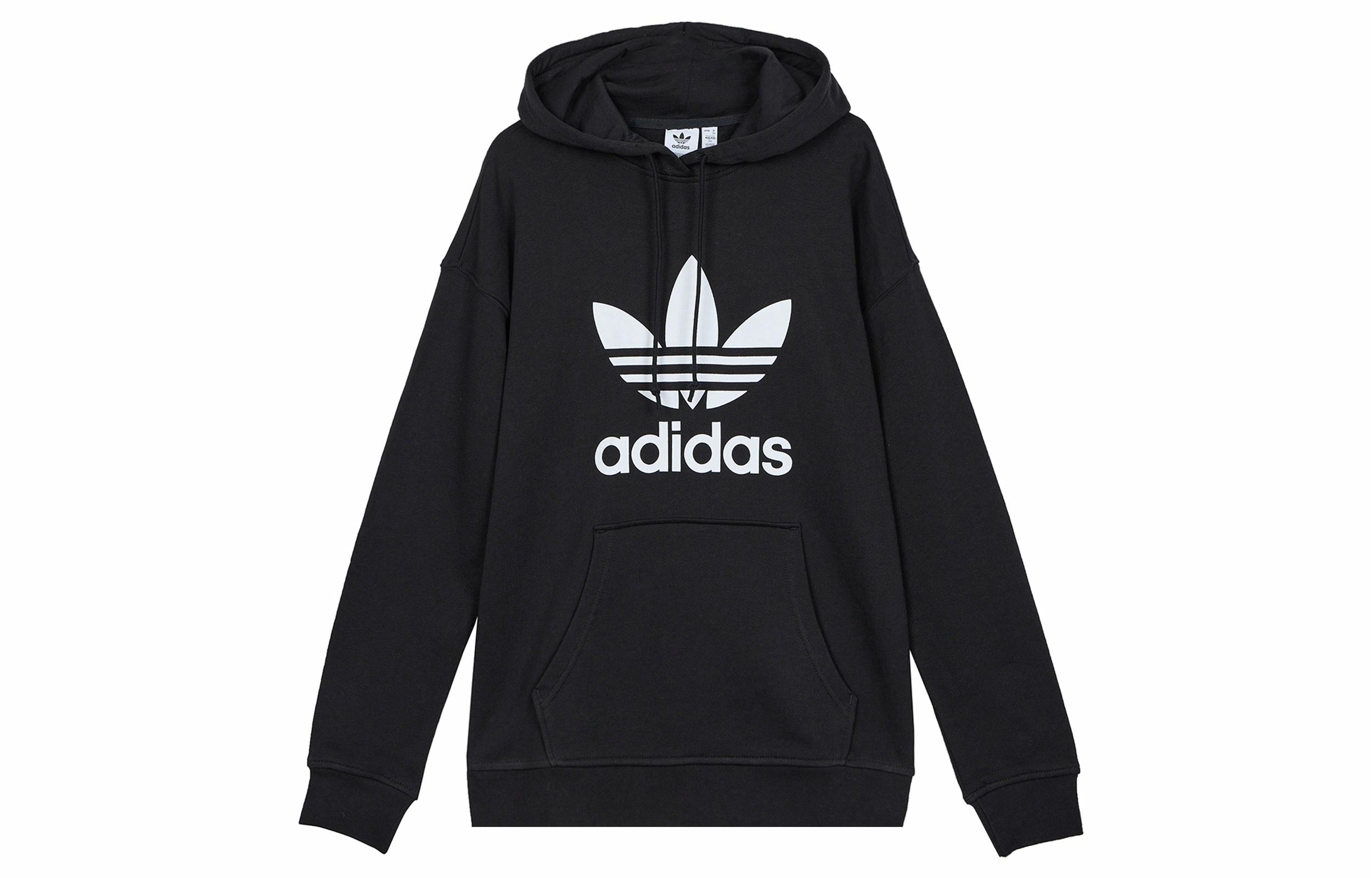 Худи adidas originals ADICOLOR (черное) — фото 1
