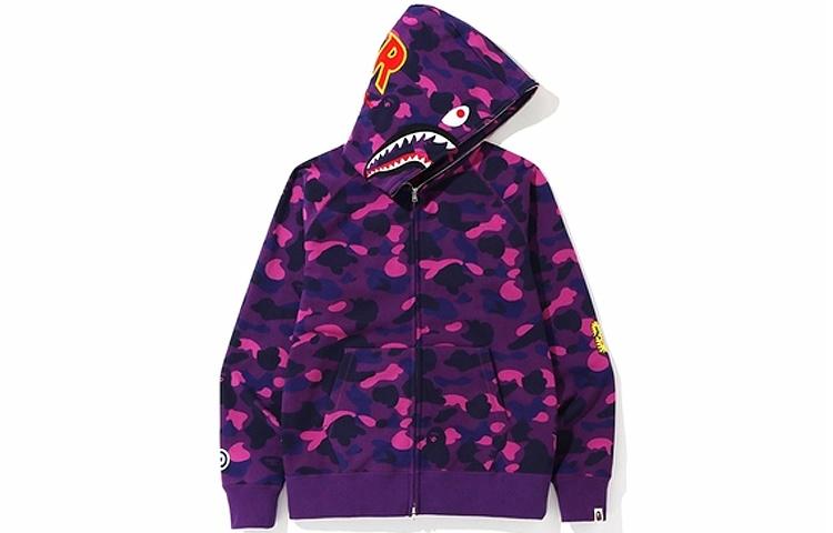 Худи A BATHING APE (фиолетовое) — фото 1