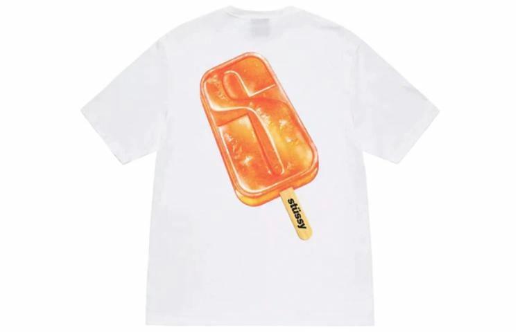 Футболка Stussy SS23 Popsicle Tee (белая)