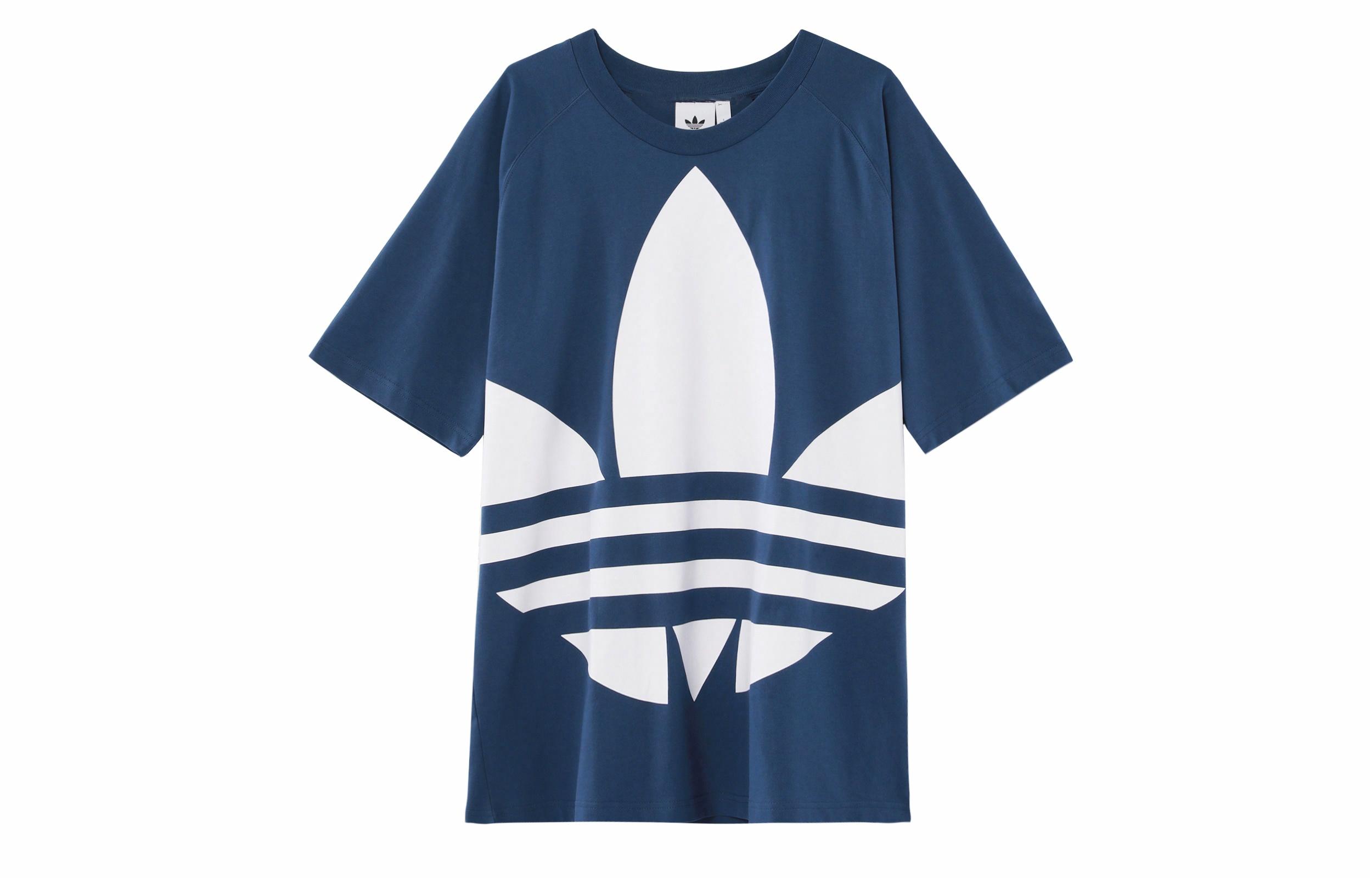 Мужская футболка adidas Originals (синяя) — фото 1