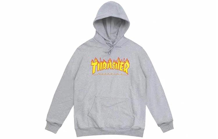 Худи Thrasher TH0418-PO10THR (светло-серое)