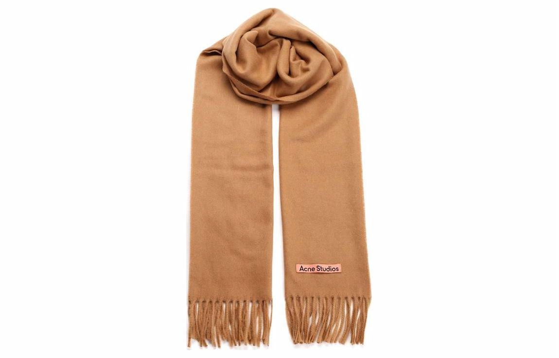 Мужской шарф Acne Studios (коричневый)