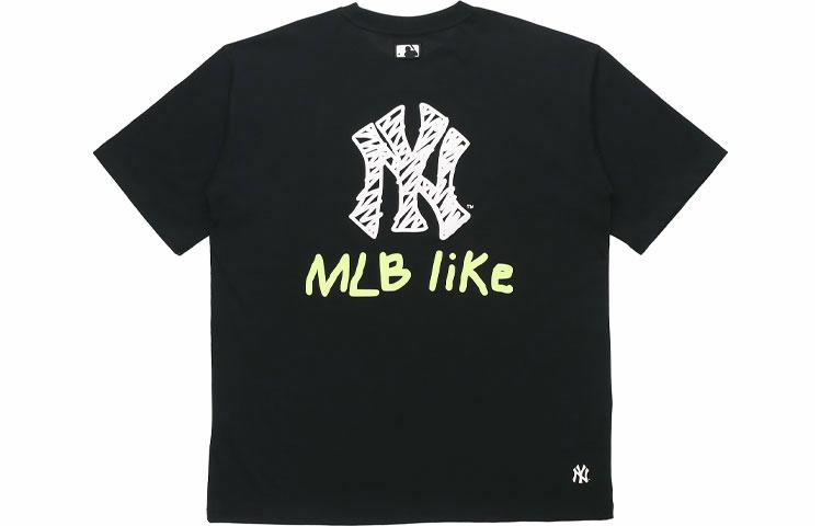 Футболка MLB NY Yankees (черная) — фото 1