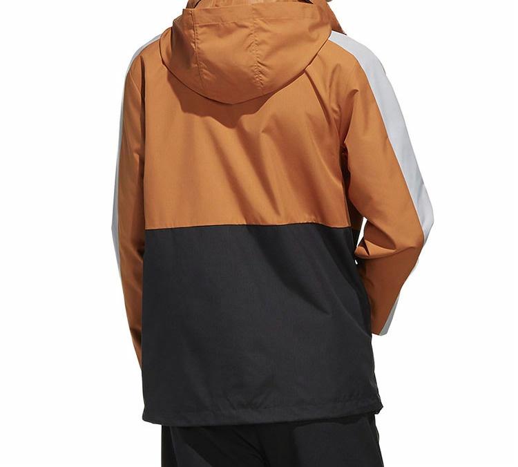 Мужская куртка adidas neo M Cs wb 2 (коричневая) — фото 5
