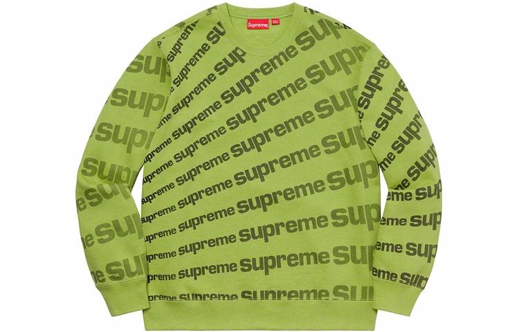 Свитшот Supreme SS20 Week 1 (зеленый)