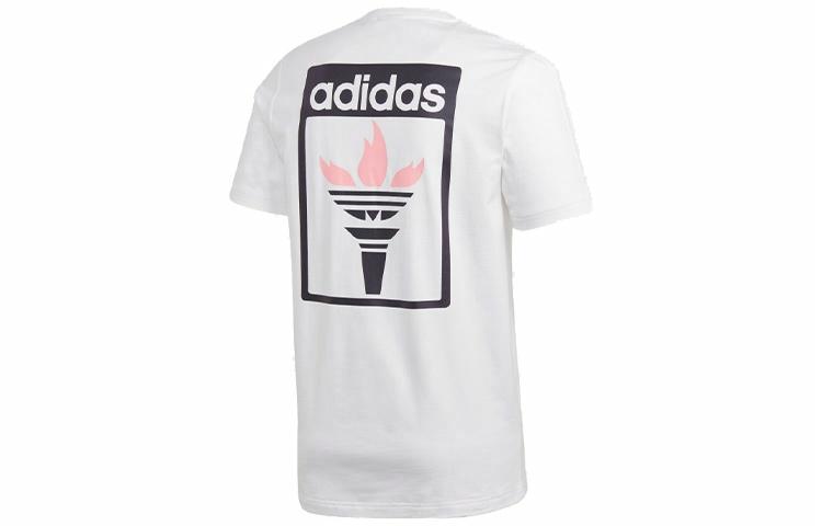 Мужская футболка adidas originals (белая) — фото 1