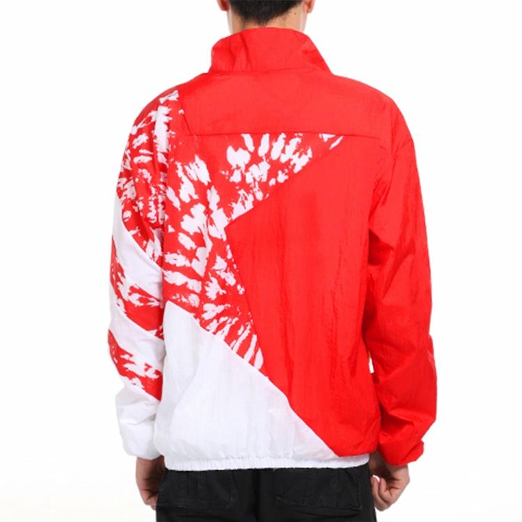 Мужская куртка Nike Throwback Jacket (желто-синяя) — фото 5