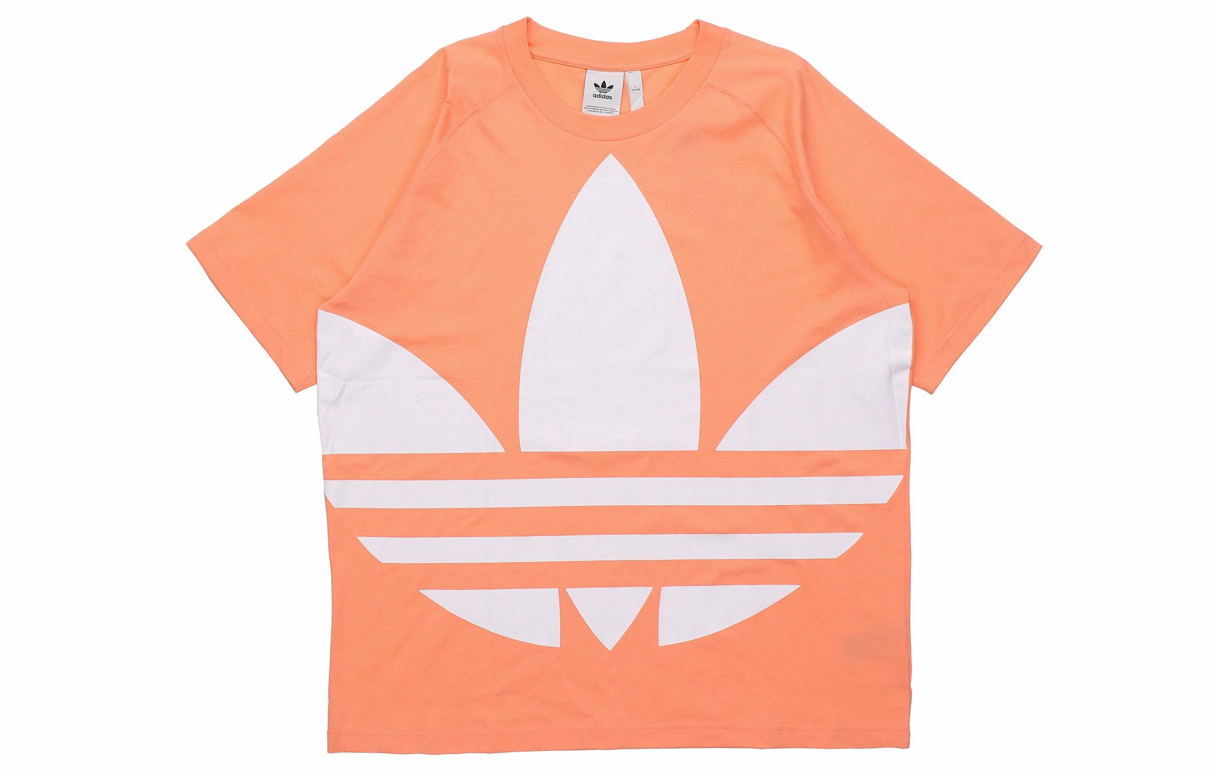 Мужская футболка adidas originals Big Trefoil Boxy Tee (розовая) — фото 1
