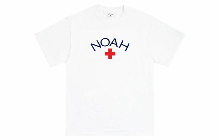 Унисекс футболка NOAH NOAH Thank You Core Logo Tee LogoT (белая)