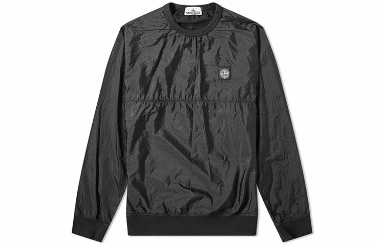 Мужской свитшот STONE STONE ISLAND (черный)
