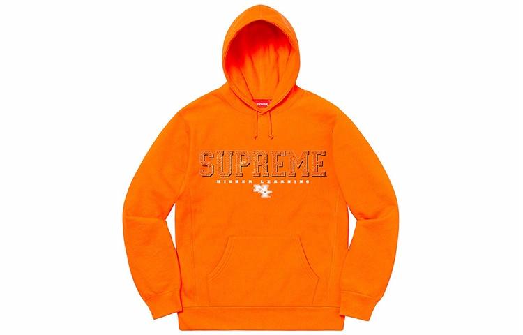 Худи Supreme SS20 Week 3 Gems Hooded Sweatshirt (оранжевое)