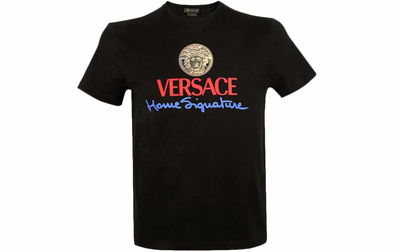 Мужская футболка Versace (черная)
