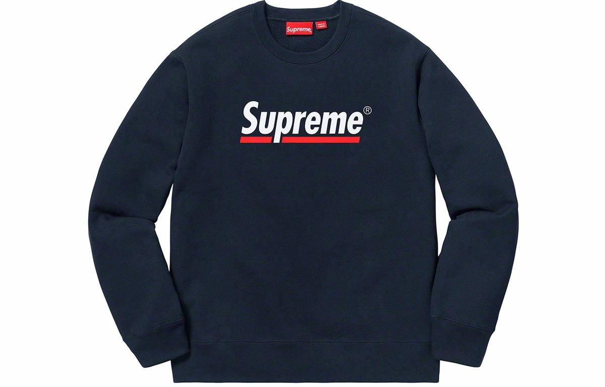 Худи Supreme (темно-синее) — фото 1