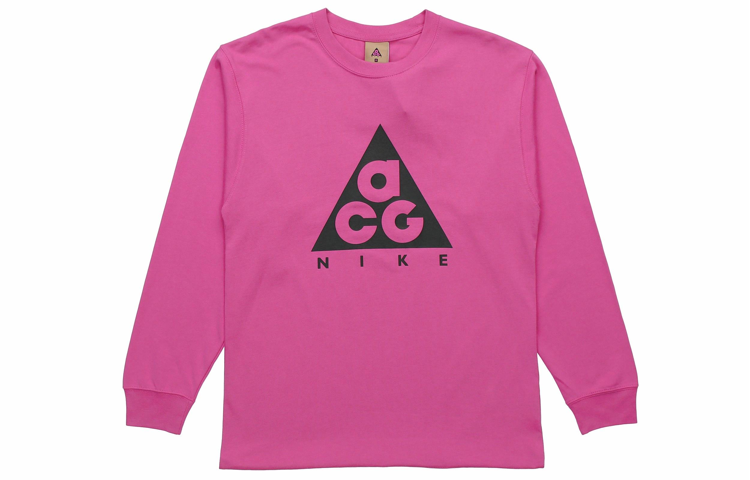 Мужская футболка Nike ACG As M Nrg Ls Tee (бордовый) — фото 1