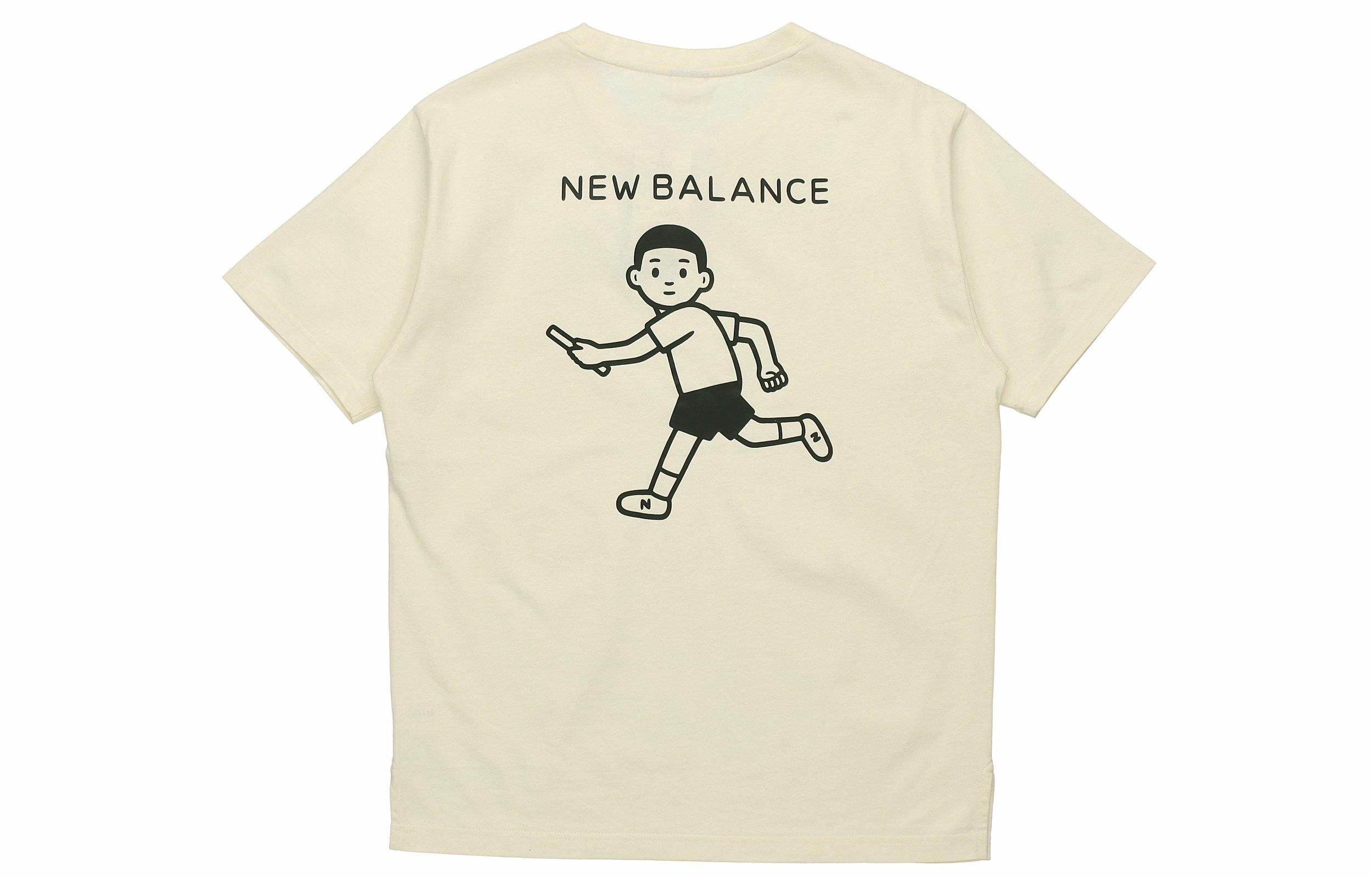 Футболка New Balance x noritake (белая)