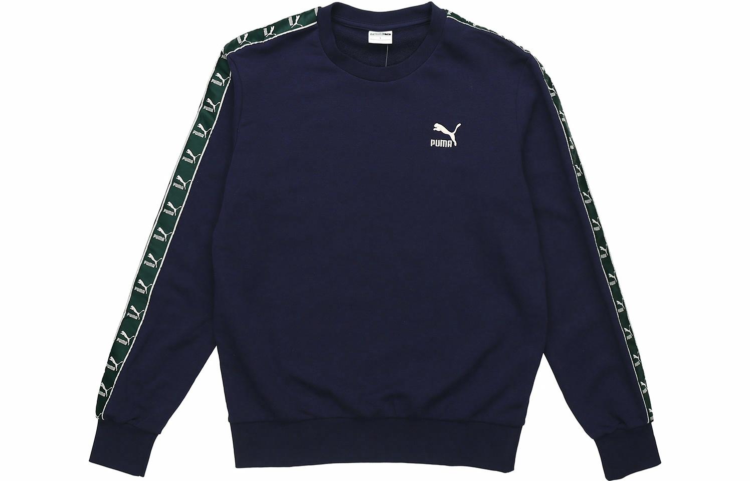 Худи PUMA EComm Tape Crew Sweat (синее) — фото 1