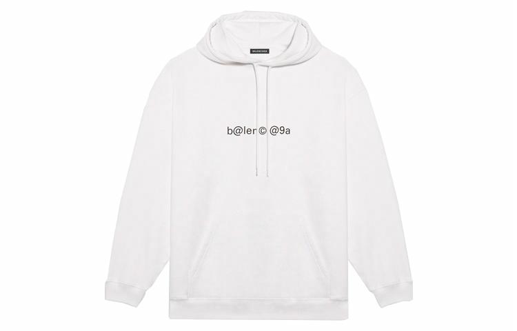 Мужское худи Balenciaga Symbolic (белое)