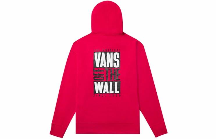 Худи Vans Logo (красное)