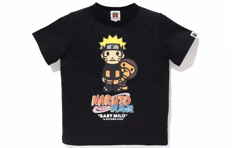 A BATHING APE x NARUTO Baby Milo Tee (1E73-110-914) — купить