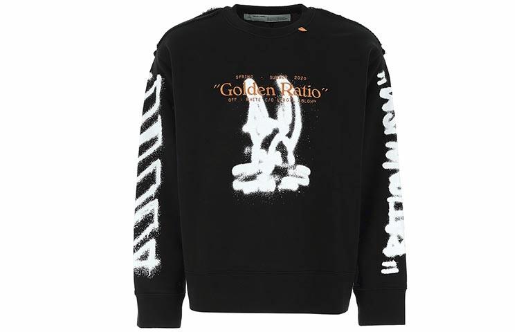 Мужское худи OFF-WHITE (черное)