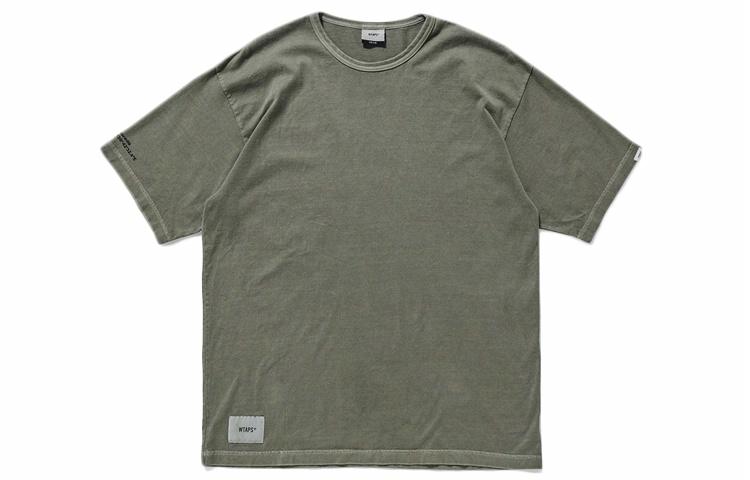 Футболка WTAPS Gps. Design Ss 02 /Tee. Cotton (оливковая)