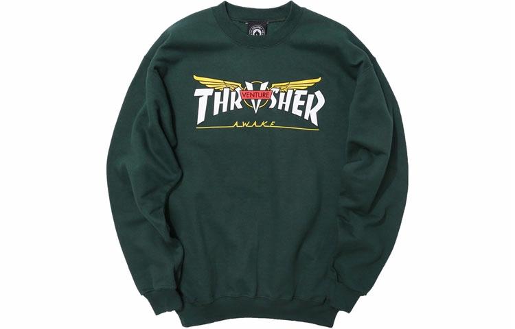 Худи Thrasher Logo (зеленое)