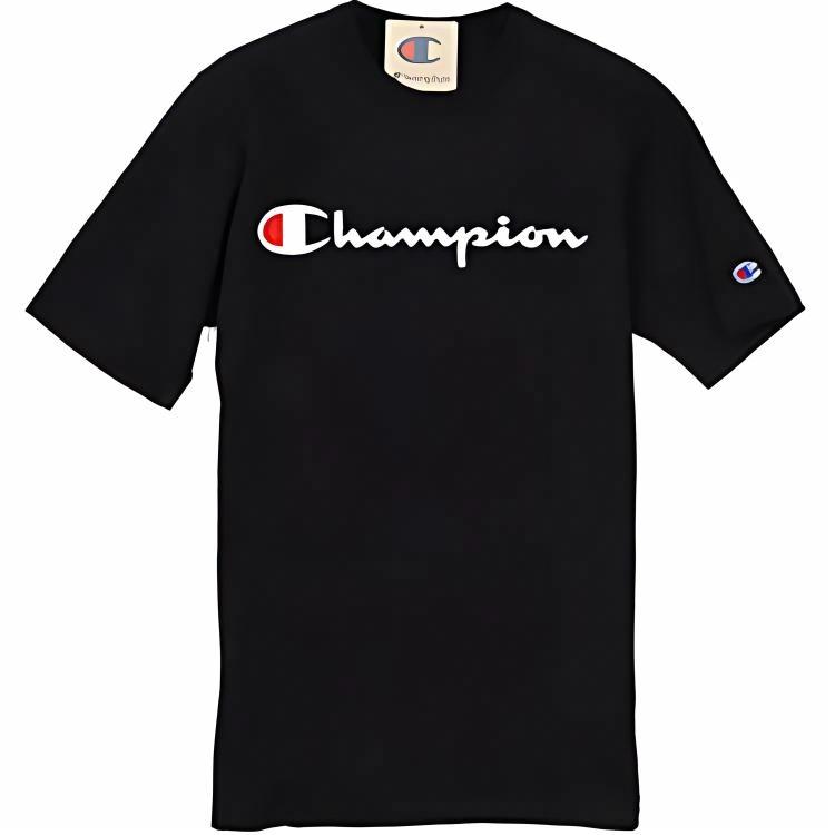 Футболка Champion Logo (черная)