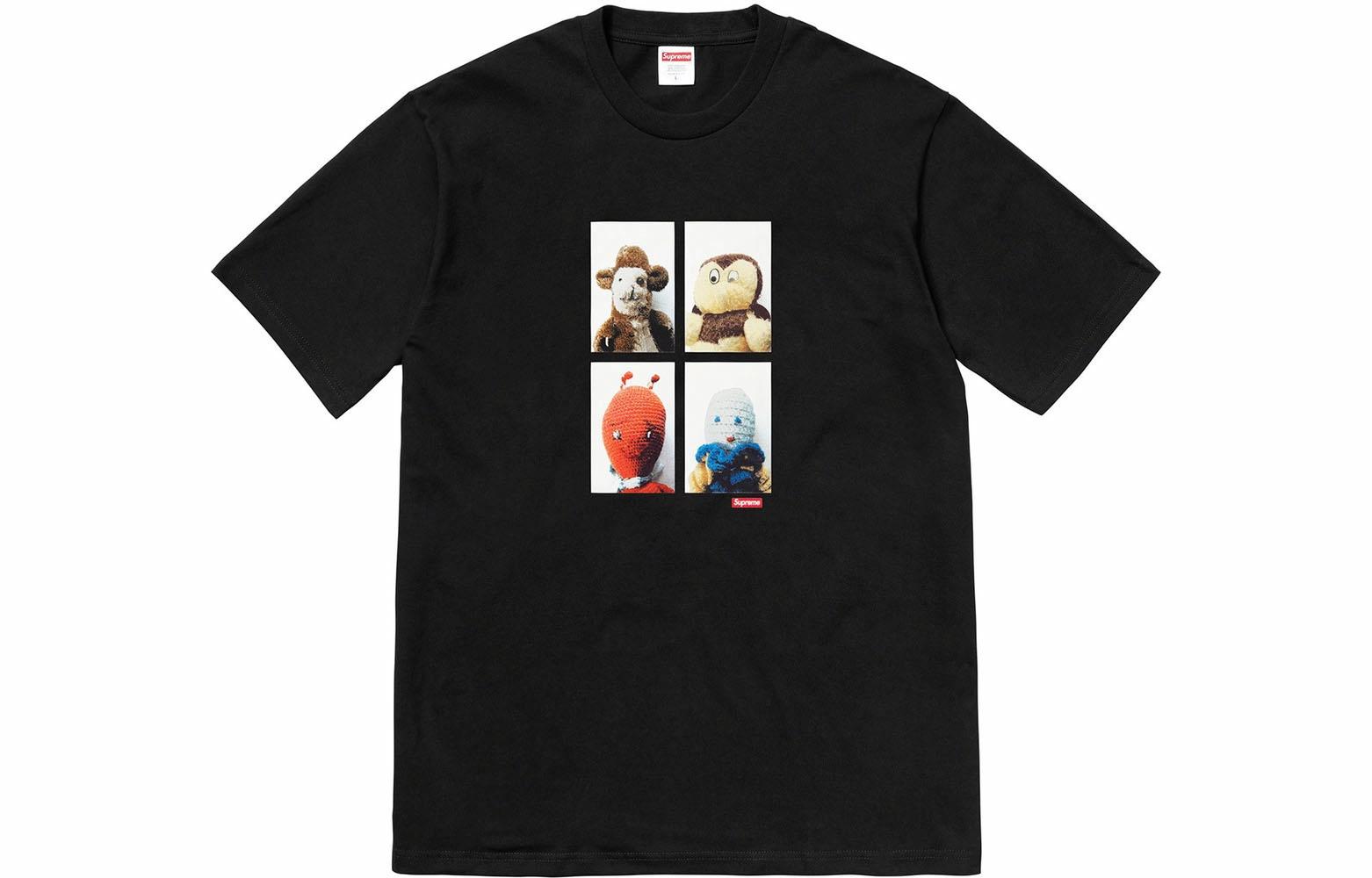 Футболка Supreme FW18 Mike Kelley AhhYouth! Tee Black (черная) — фото 1