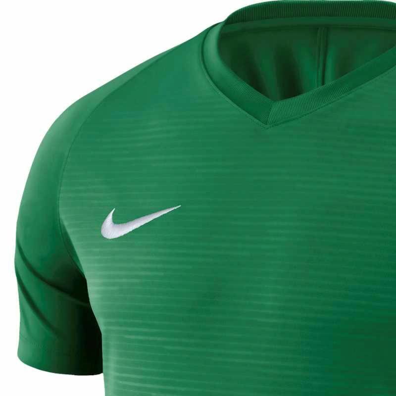 Мужская футболка Nike Tiempo Premier T (зеленая) — фото 4