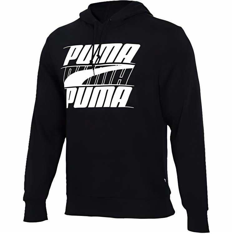 Мужское худи PUMA Logo (черное) — фото 1