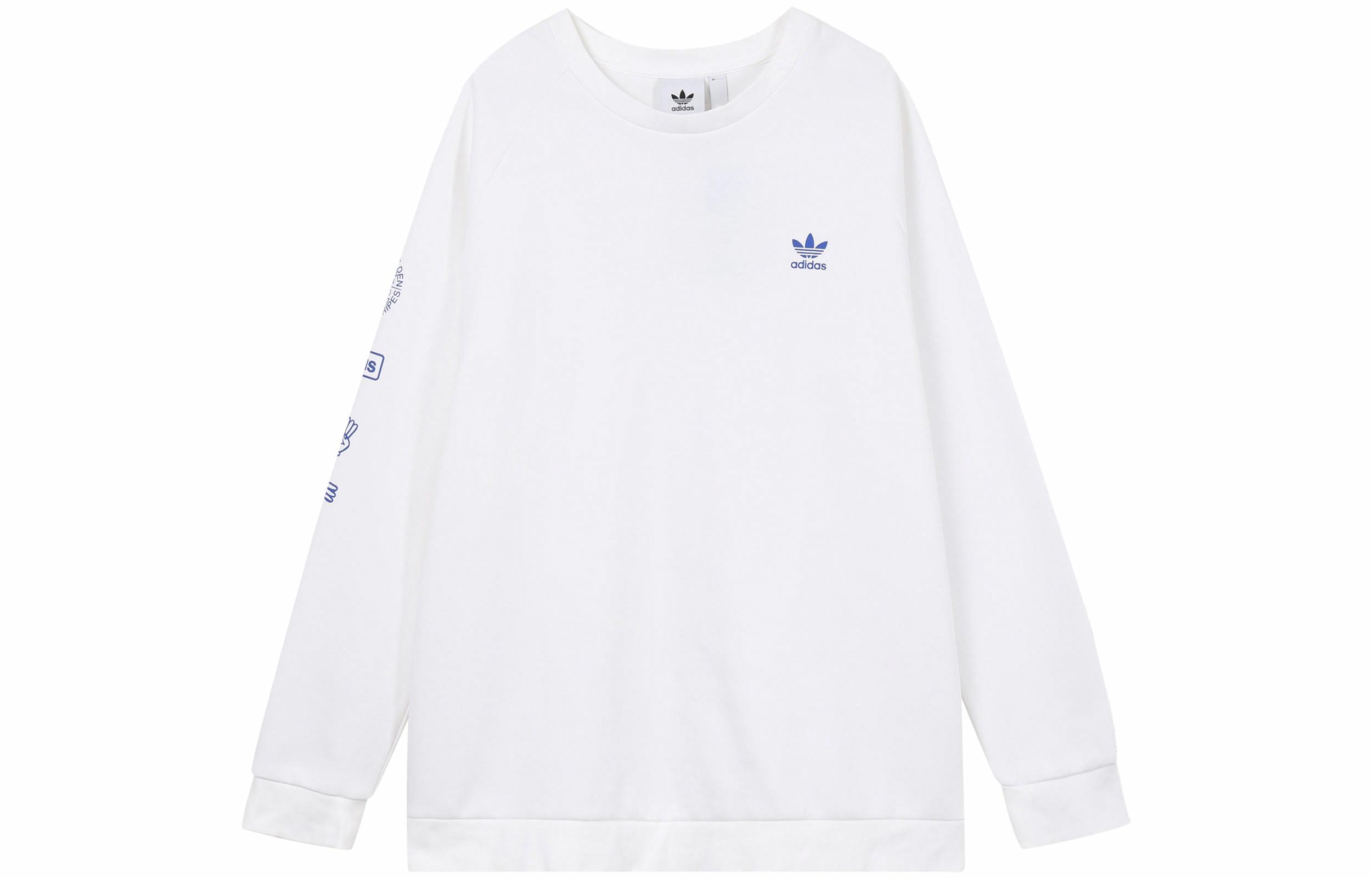Мужское худи adidas Graphic Crew (белое) — фото 1