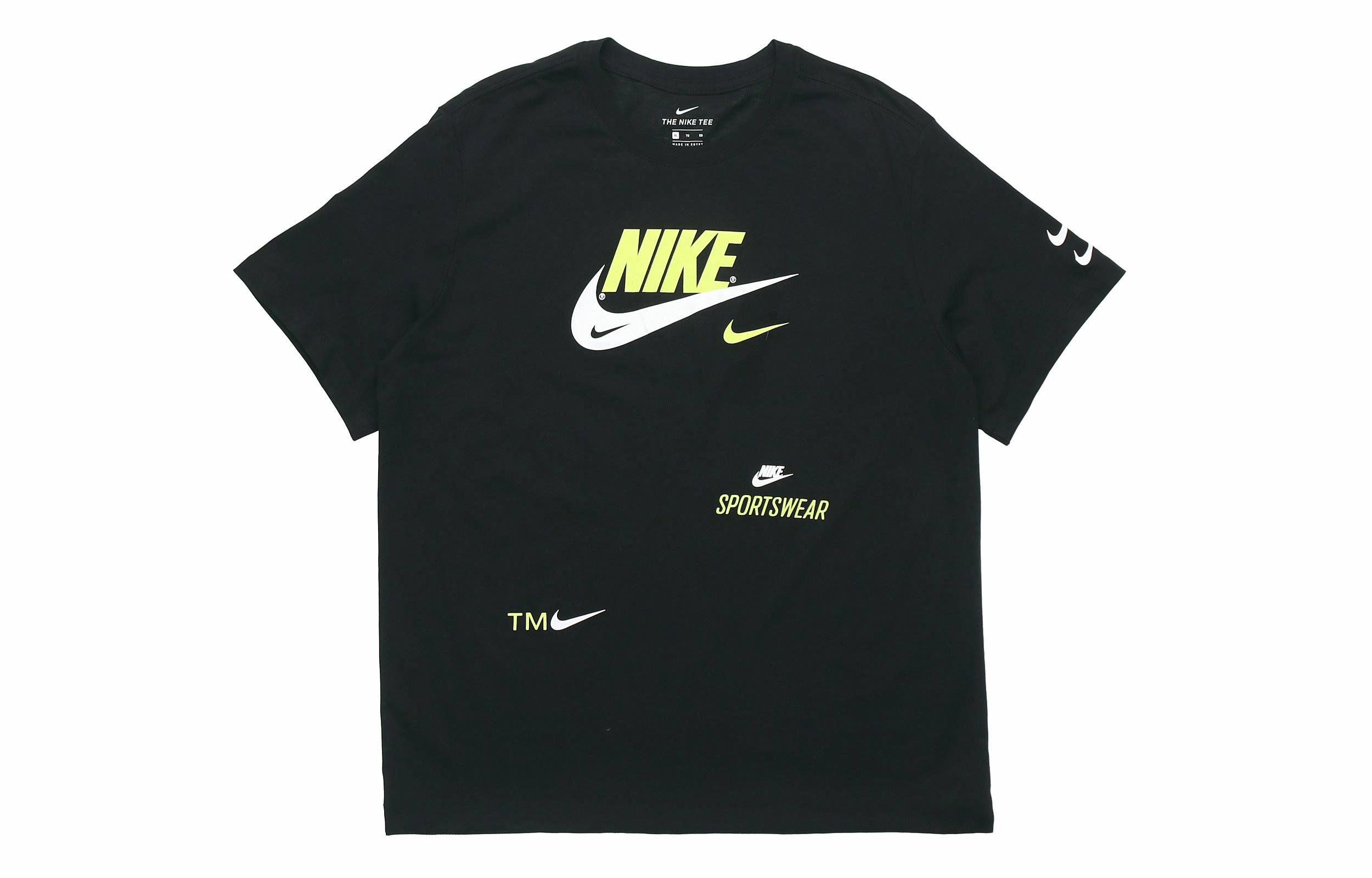Мужская футболка Nike T (черная) — фото 1