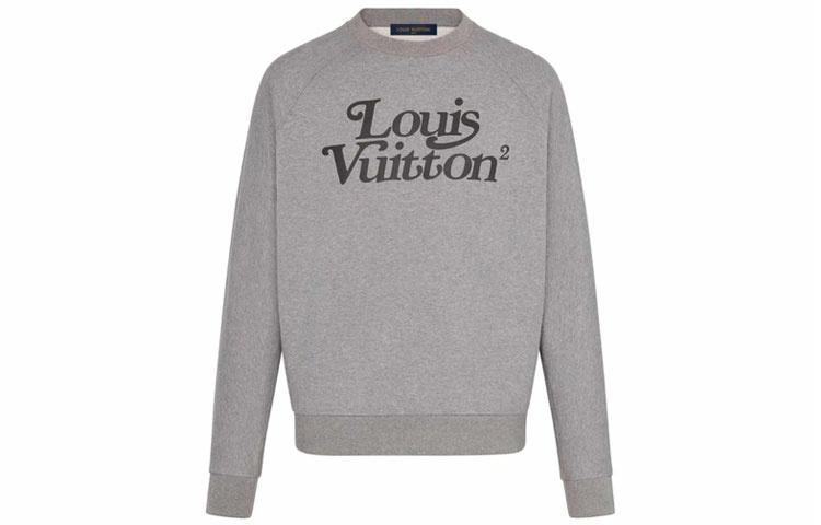 худи Louis Vuitton LOUIS VUITTON x Nigo Squared (серый) — фото 1