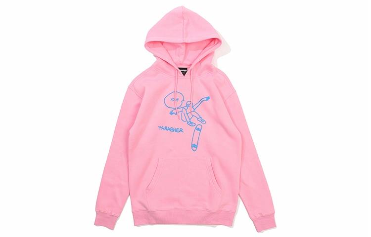 Худи Thrasher Thrasher logo (розовый)