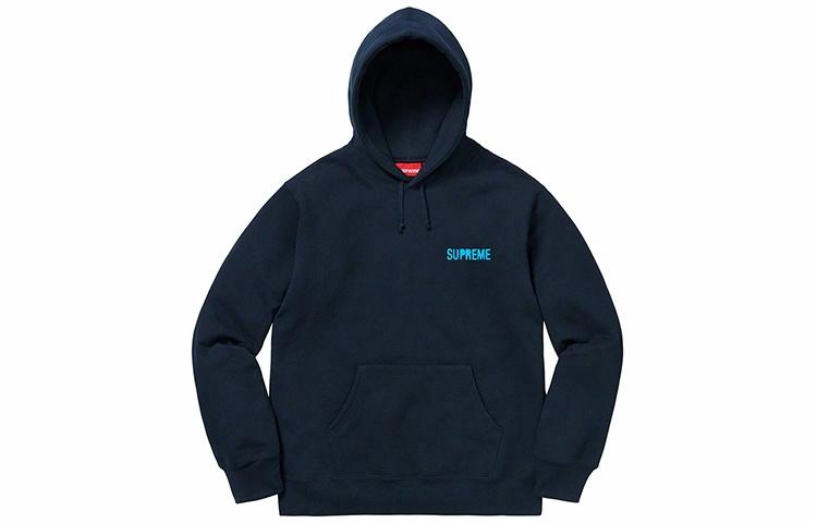 Худи Supreme Restless Youth Hooded Sweatshirt (черный) — фото 4