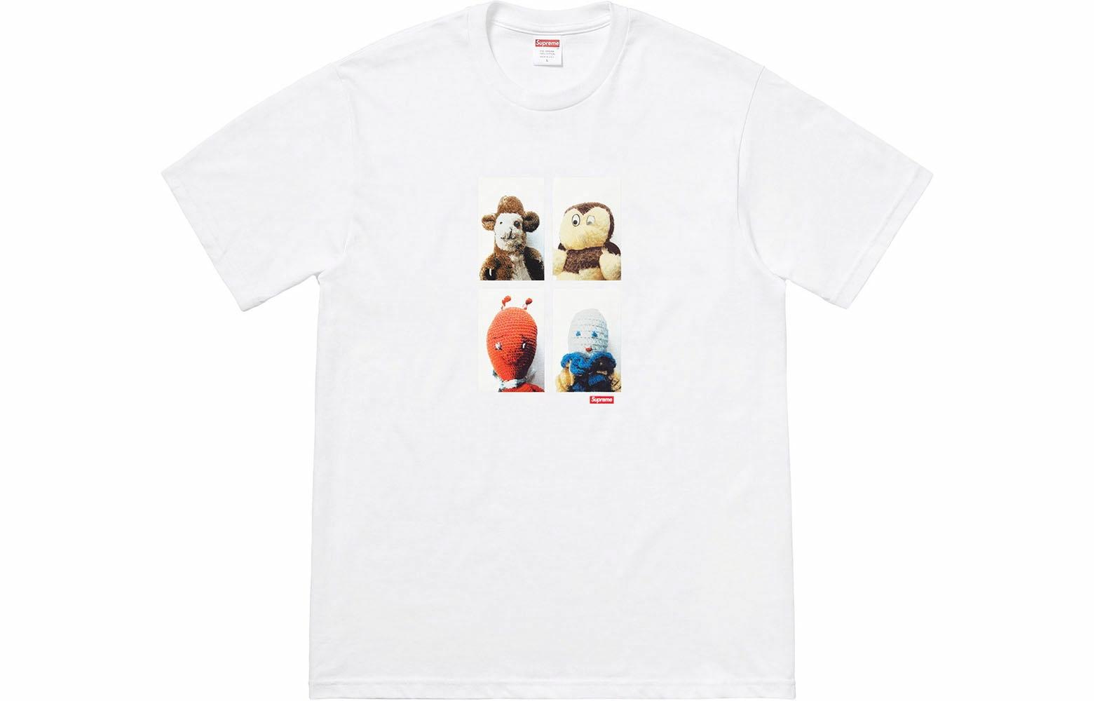 Футболка Supreme FW18 Mike Kelley (белая) — фото 1