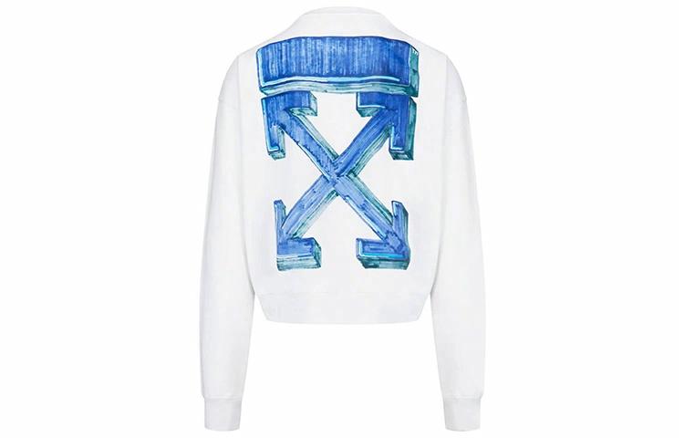 Мужское худи OFF-WHITE Marker Arrows (белое)